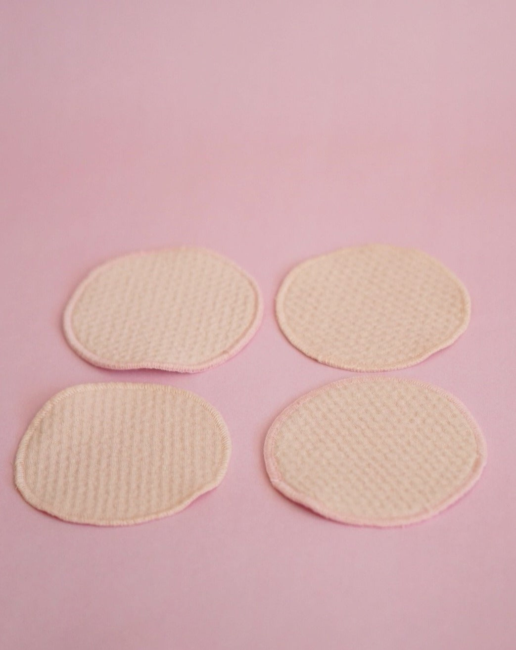 10 Organic Reusable Puffin Breast Pads Cotton & Bamboo 